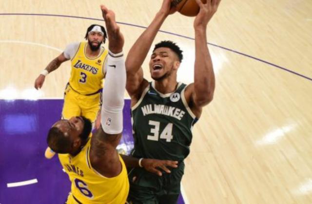 两战湖人合砍91分！字母超神表现令詹眉无可奈何